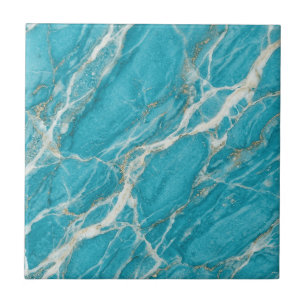 Azulejo Diseño contemporáneo audaz de mármol acuático