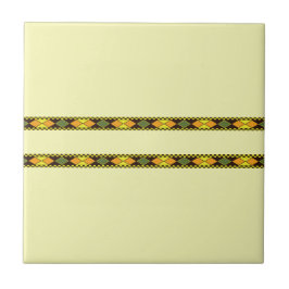 Azulejo Diseño continuo de naranja amarillo