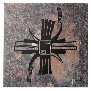 Azulejo Diseño de alfarería de fibras pequeñas