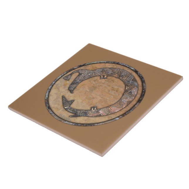 Azulejo Diseño de alfarería de mantos de agua (Lado)