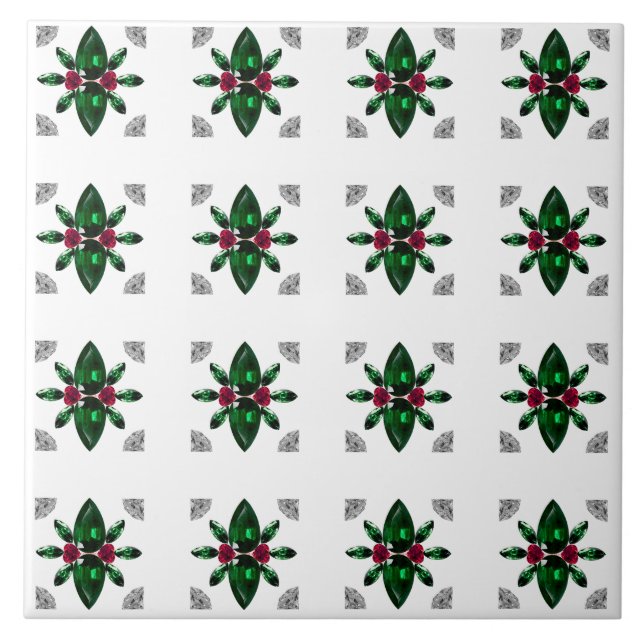 Azulejo Diseño de araña (Frente)