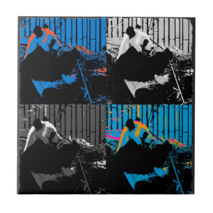 Azulejo Diseño de arte moderno multipanel de oso panda