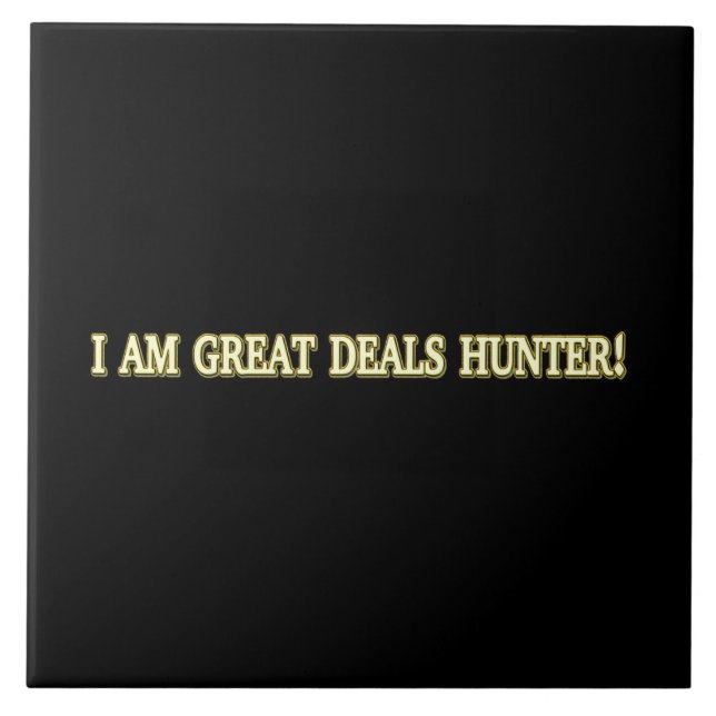 Azulejo Diseño de Artesanía Cuta "Cazadora de Grandes Ofer (Frente)