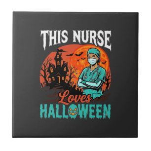 Azulejo Diseño de atención médica espeluznante de Hallowee