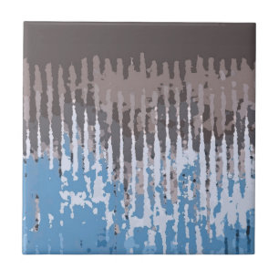 Azulejo Diseño de azul verdoso/agudo