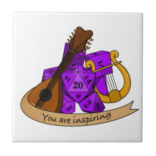 Azulejo Diseño de Bard Dice