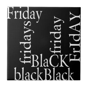Azulejo Diseño de Black Friday