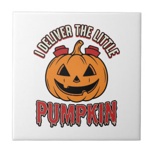 Azulejo Diseño de camiseta de entrega de Halloween de enfe