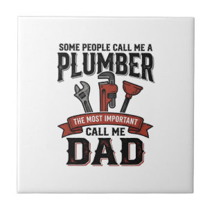 Azulejo Diseño de camiseta de grabado vintage de papá font
