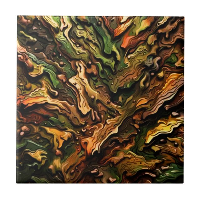 Azulejo Diseño de Camo (Frente)