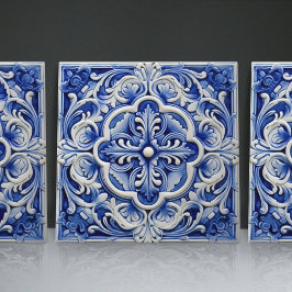 Azulejo Diseño de cerámica con patrones de Sapphire Lisbon