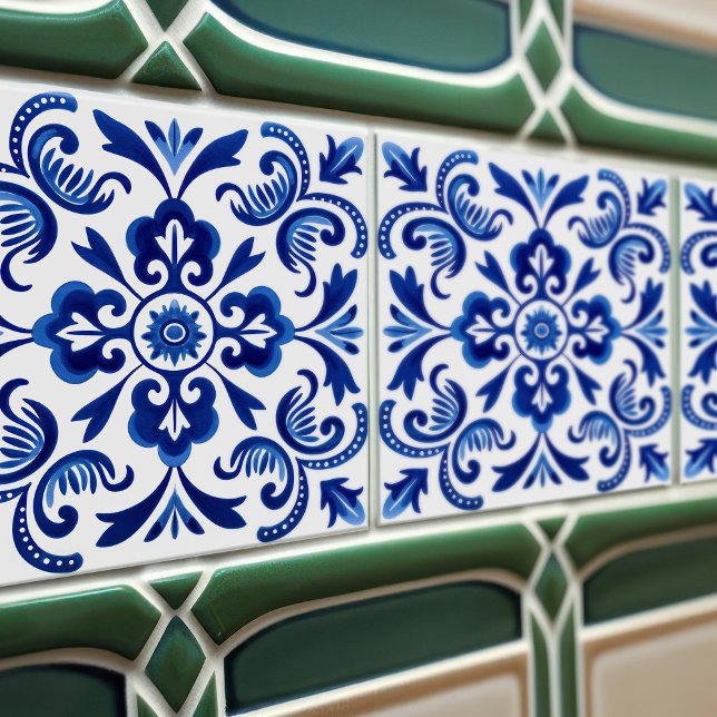 Azulejo Diseño de cerámica con patrones de Sapphire Talave (Subido por el creador)