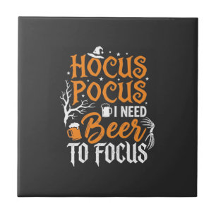 Azulejo Diseño de cerveza Hocus Pocus Halloween_1