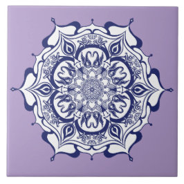 Azulejo Diseño de china azul. ¿Qué ves?