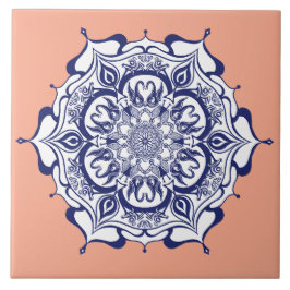 Azulejo Diseño de china azul. ¿Qué ves?