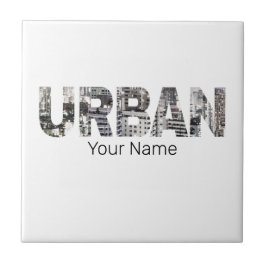 Azulejo Diseño de cosecha de capital urbano en urbanizació