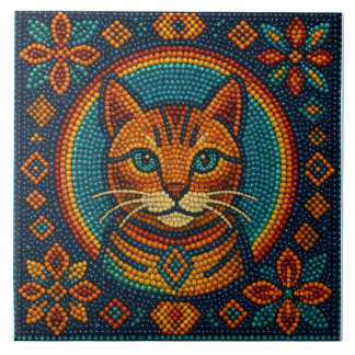Azulejo Diseño de cuentas de Kitty