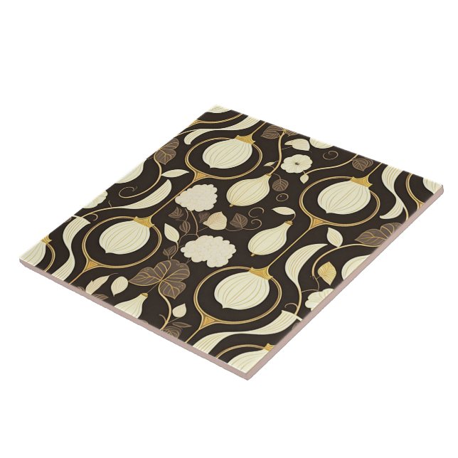 Azulejo Diseño de frutas Tile cerámico (Lado)