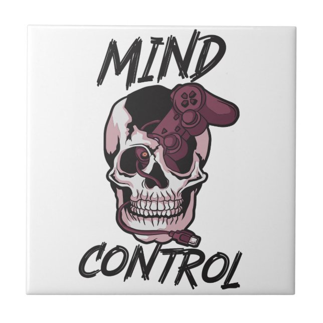 Azulejo Diseño de juegos de control mental (Frente)