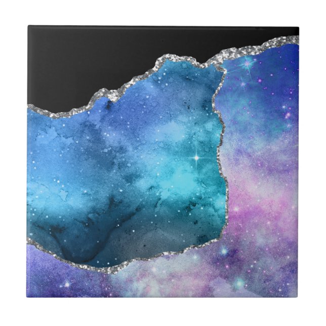 Azulejo Diseño de la serie Galaxy Agate 17 (Frente)