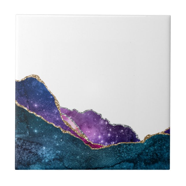 Azulejo Diseño de la serie Galaxy Agate 6  (Frente)