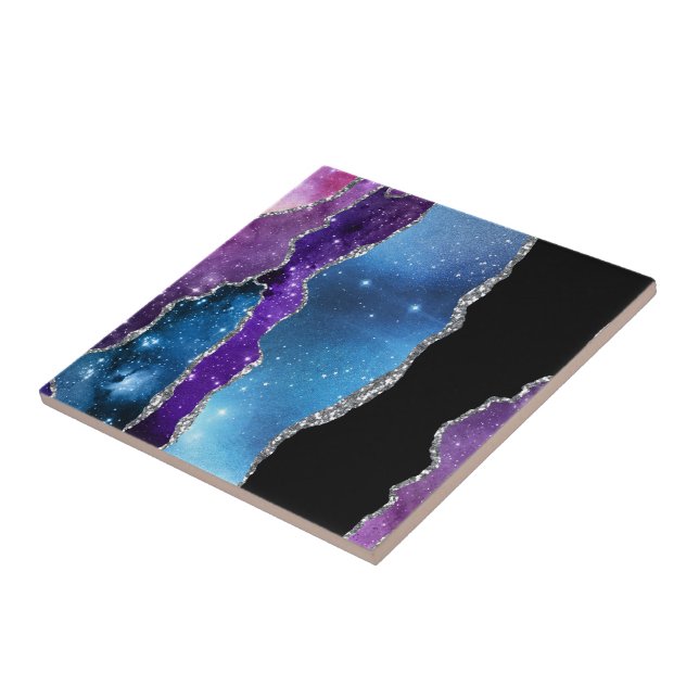 Azulejo Diseño de la serie Galaxy Agate 7 (Lado)