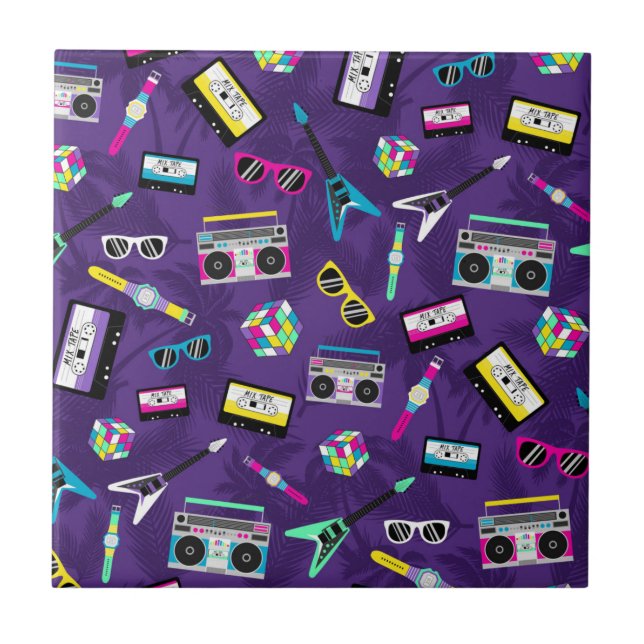 Azulejo Diseño de los años 80 (Frente)