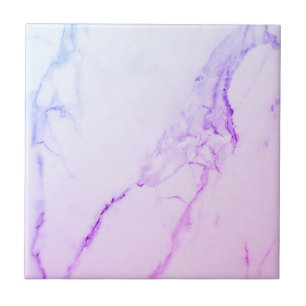 Azulejo Diseño de mármol púrpura elegante