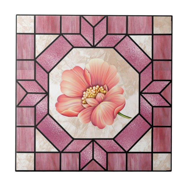 Azulejo Diseño de mosaico de imágenes de vidrio contenido (Frente)