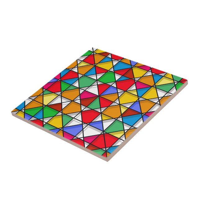 Azulejo Diseño de mosaico de imágenes de vidrio contenido (Lado)