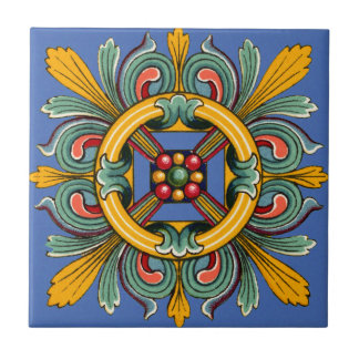 Azulejo Diseño de mosaicos en victoriano del Danubio