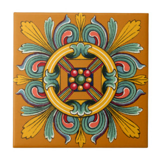 Azulejo Diseño de mosaicos victorianos de Marigold