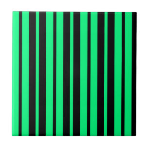 Azulejo Diseño de patrones de rayas verticales verdes de c