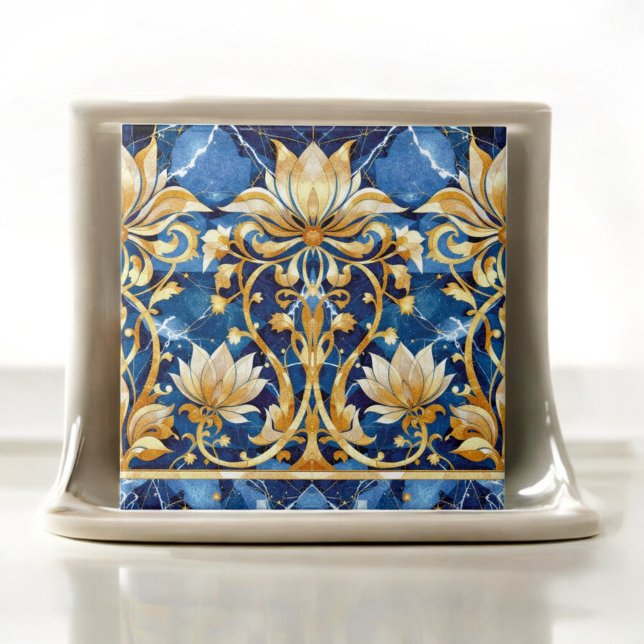 Azulejo Diseño de Petales dorados (Subido por el creador)