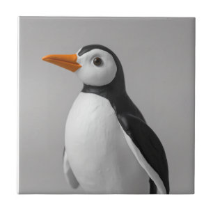 Azulejo Diseño de Pingüino Adorable – Animal Invernal Ador