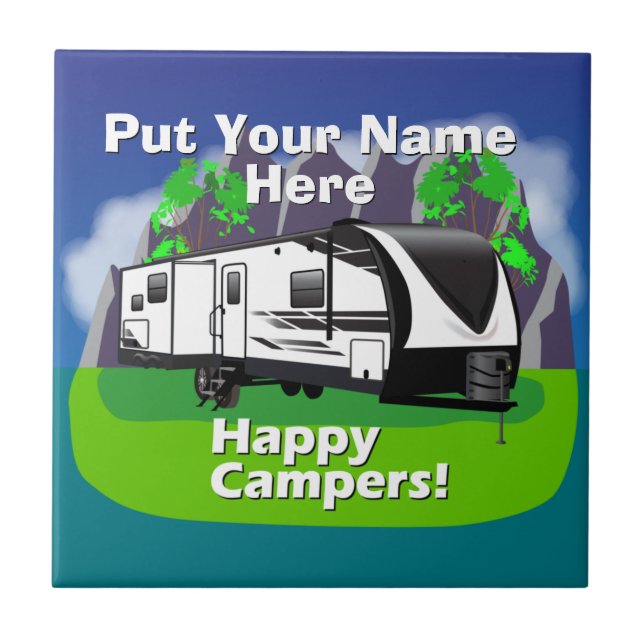 Azulejo Diseño de remolques para viajes de 2670 MK (Frente)