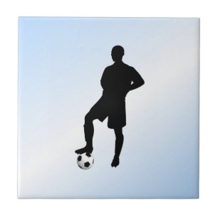 Azulejo Diseño de Soccer Blue / Sports