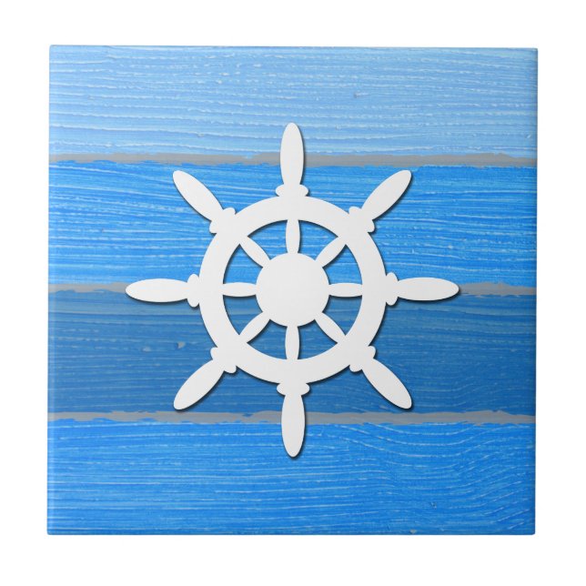 Azulejo Diseño de temática náutica (Frente)