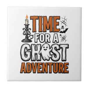 Azulejo Diseño de tipografía vintage de aventura de fantas