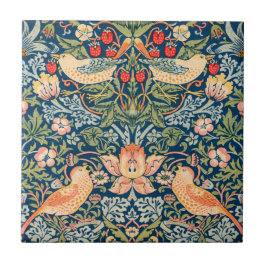 Azulejo Diseño de William Morris Strawberry Thief