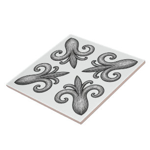Azulejo Diseño decorativo simple moderno