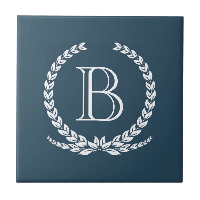 Azulejo Diseño del monograma (Frente)