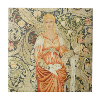 Azulejo Diseño del papel pintado de William Morris en la
