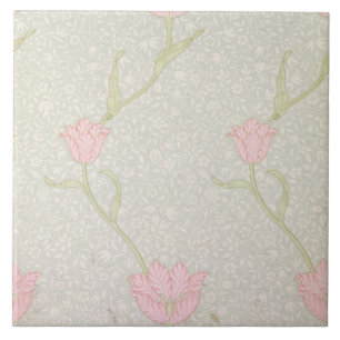 Azulejo "Diseño del papel pintado del tulipán del jardí