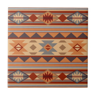 Azulejo Diseño del patrón suroeste Tan