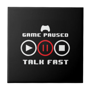 Azulejo Diseño Divertido de Videojuegos para Hombres y Muj