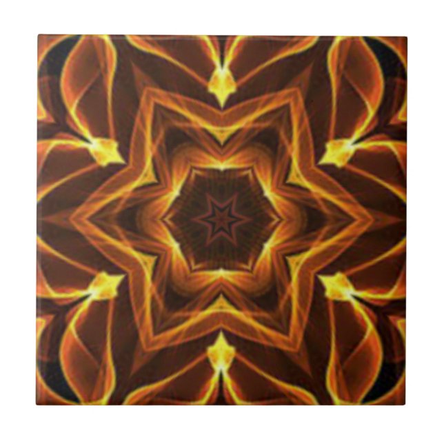 Azulejo Diseño Extraño/Exótico 03D~ De Los Crucibles ~ (Frente)