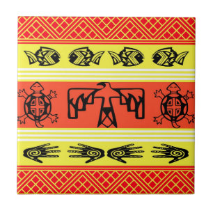 Azulejo Diseño folclórico
