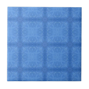Azulejo Diseño geométrico azul de Azure hermoso decorati