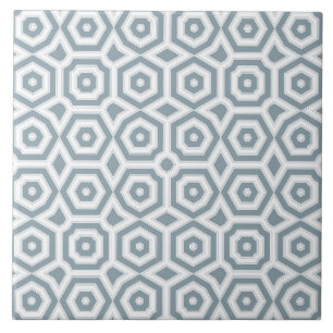 Azulejo diseño geométrico de patrón gris blanco deco